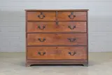 Augustus Welby Northmore Pugin, Augustus Welby Northmore Pugin (1812-1852) an oak chest of two short and three long drawers