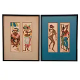 Beverly Wasile, Personajes de Bahamas, Serigrafías sin número de tiraje