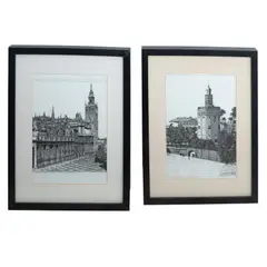 Vistas de Sevilla by Autor Sin Identificar, Tintas sobre papel, offered May 2023