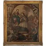 José Joaquín Magón, PUEBLA (ACTIVO 1742-1764), Óleo sobre tela