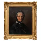 Anónimo, Retrato de dama, Óleo sobre tela