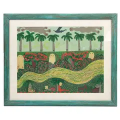 Manuel Mendive, Untitled, 1985, Litografía sin número de tiraje