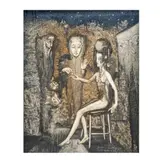 Daniel Manrique Arias, Untitled, Mixta sobre tela