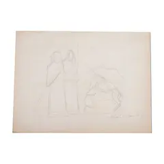 Héctor Xavier, Untitled, Lápiz de grafito sobre papel
