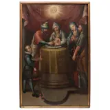 Juan de Villalobos, PUEBLA, (C. 1665-1724), Óleo sobre tela