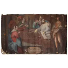 Tránsito de San José, MÉXICO, SIGLO XVIII, Óleo sobre tela
