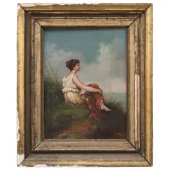 Daniel Dávila, PUEBLA, (1843 - 1924), Óleo sobre tela