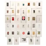 Varios Artistas, De la carpeta Artistas en México, Grabados al aguantinta con distintos tirajes