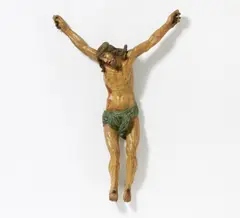 Franken, Auktion 425, Los 305, Weichholz, farbig gefasst. Maße: 106cm