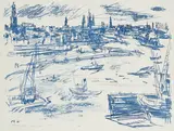 Oskar Kokoschka, Hamburger Hafen