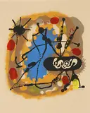 Atmósfera Miró by Joan Miró, 1959, Farblithografie auf Velin, sold Jun 2020