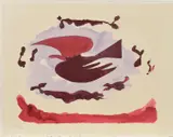 Georges Braque, Aus: "L'ordre des oiseaux", 1962, Farbaquatinta auf Richard de Bas (Wasserzeichen)