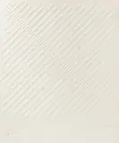 Ohne Titel by Günther Uecker, 1972, Prägedruck auf Bütten, sold Sep 2018