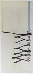 Theo Lambertin, Auktion 422, Los 752, 1982, Mischtechnik auf Nessel