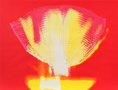 Lichtflügel by Heinz Mack, 1971, Farbserigrafie auf Büttenkarton, sold Sep 2018