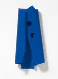 Manfred Muller, Auktion 422, Los 798, 1998, Dispersion auf ausgestanztem und gefaltetem schwarzen Karton