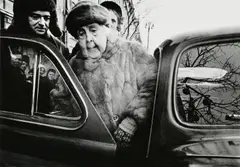 William Klein, Alexandra Yablochkina (Russian Sarah Bernhardt), 1961, Späterer Baryt-Abzug