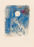 Auktion 422, Los 514 by Marc Chagall, 1957, Farblithografie auf Velin, sold Dec 2018