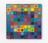 Victor Vasarely, Auktion 422, Los 926, 1969, Kunststoff, Papier und Metall (195 Einheiten)