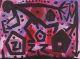 Auktion 419, Los 236 by A. R. Penck, Ca. 1995, Acryl auf Leinwand, sold Nov 2018