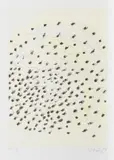 Aus: "Kosmos" by Günther Uecker, 2003, Offset auf leichtem Karton, sold Oct 2018