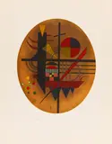 Auktion 422, Los 534 by Wassily Kandinsky, 1925, Farbige Aquatintaradierung auf Velin, sold Dec 2018