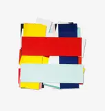 Auktion 419, Los 192 by Imi Knoebel, 1993/2013, Collage (Acryl auf Kunststofffolien), sold Nov 2018