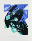 Kolphoo II by Karl Otto Götz, 1999, Farblithografie auf Velin, sold Nov 2018