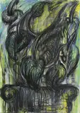 Antonius Hoeckelmann, "Große Blume auf Sockel I"