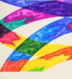 Piero Dorazio, Ohne Titel ("Composizione"), 1970, Farbaquatinta auf Velin