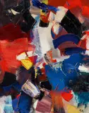 Jean Miotte, Auktion 419, Los 224, Acryl auf Leinwand