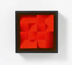 Klaus Staudt, Auktion 422, Los 889, 1972, Mischtechnik (Polystyrol, Plexiglas, Holz)