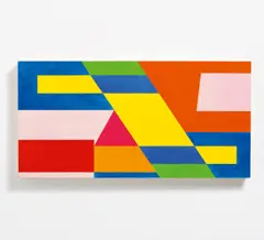 Auktion 422, Los 847 by Christian Roeckenschuss, 1960, Lackfarbe auf Hartfaser, sold Dec 2018