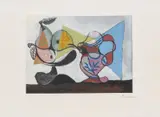 Pablo Picasso, Auktion 419, Los 58, Farbaquatinta auf Arches (Wasserzeichen)