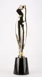 Alexander Archipenko, Flat Torso, 1914, Bronze