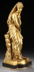 Thomas Nelson MacLean, A Classical Beauty, Gilded bronze