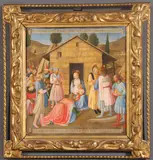 Fra Angelico, The Adoration of the Magi, Oil on wood panel