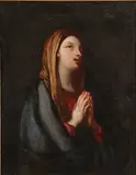 Sebastiano Conca, Madonna in Prayer, Oil on canvas laid down on board