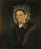 Sheldon Peck, Portrait of Sarah Makins, Oil on canvas