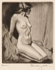 Louise, Piquante, Aphrodite, Sara, Penelope and Alice (a group of six lithographs) by Morris Henry Hobbs, AAA lithograph, offered May 2011