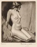 Morris Henry Hobbs, Louise, Piquante, Aphrodite, Sara, Penelope and Alice (a group of six lithographs), AAA lithograph