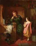 James Kay Martin, A Duet, 1866, Oil on canvas