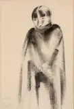 Maurice H. Sterne, Navajo Woman, Charcoal