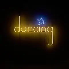 Paulina Olowska, Dancing, 2007, neon