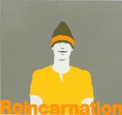 Kai Althoff, Reincarnation, 1990, paper collage on paper