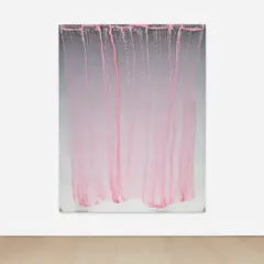 Robert Janitz, Deep Beneath the Surface, 2017, oil, wax and flour on linen