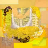 Patrick Alston, Count it All Joy, 2021, acrylic, enamel, gouache, oil, oil stick, pumice and spray paint on fabric and vinyl