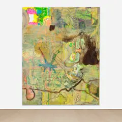 Michael Williams, Cerebral TV from the 90's, 2012-2013, oil, resin and airbrush on canvas