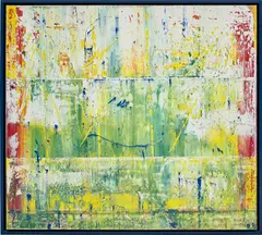 Regina Goldelman, Grasshopper, 2018, acrylic on canvas, in artist's frame