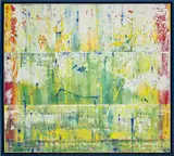 Regina Goldelman, Grasshopper, 2018, acrylic on canvas, in artist's frame